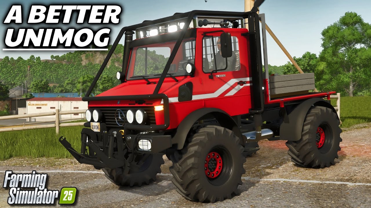 New Mods - Epic Unimog (No DLC Required), Open-Cab Massey, & Turvo Map | Farming Simulator 25