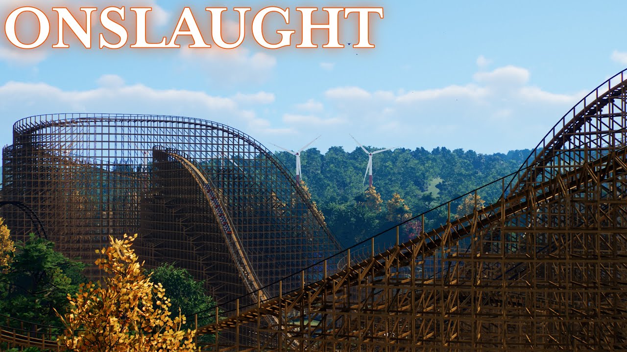 ONSLAUGHT | RCCA Wooden Hyper-Coaster {Planet Coaster 2} 4K