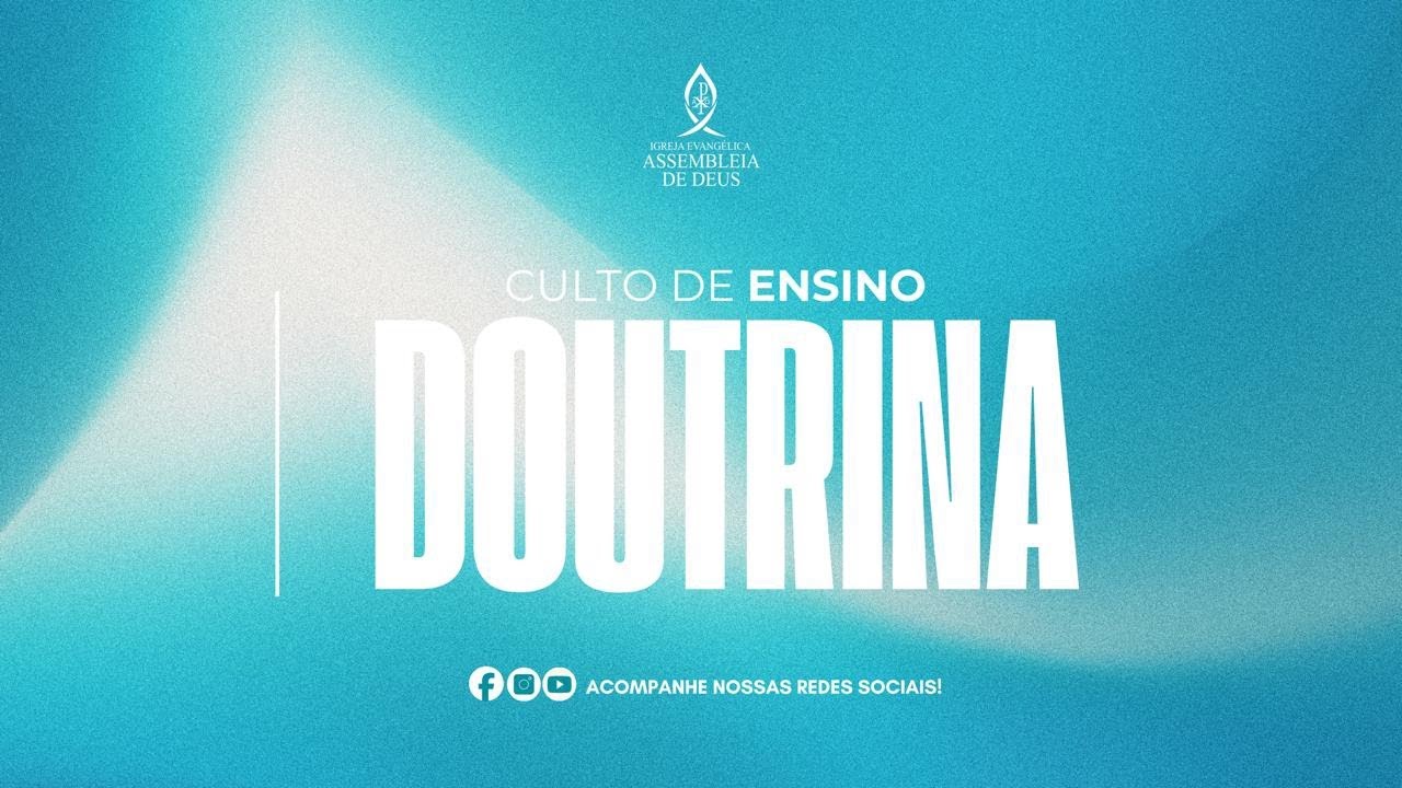 CULTO DE DOUTRINA
