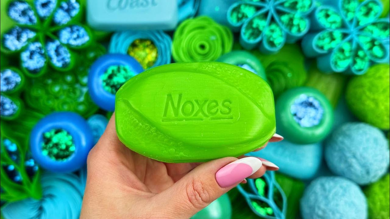 [ASMR] Anxiety Relief: Deep Starch Soap Crushing, Crunchy Glitter Foam & Soft Brain Massage