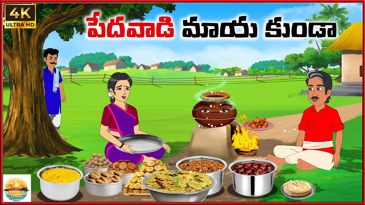 పేదవాడి మాయ కుండా | Bommala kathalu E118 | telugu stories | neethi kathalu | moral stoties