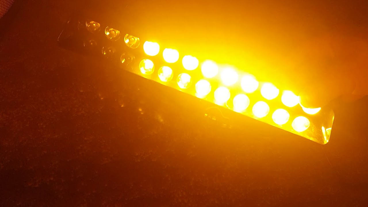 AUTOLEDPLAZA.NL: 12V LED ORANJE WAARSCHUWINGSSYSTEEM STRONE HIGHPOWER LED FLASH KNIPPERLICHT