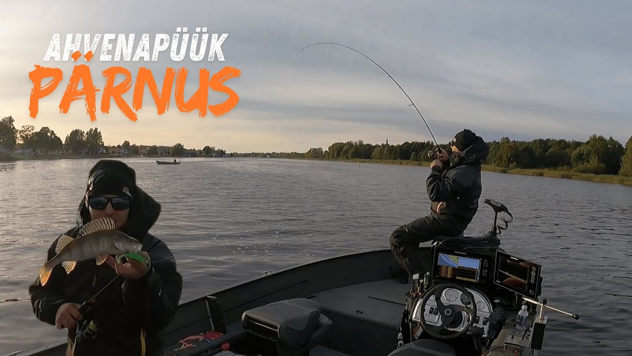 Ahvenapüük Pärnu jõel