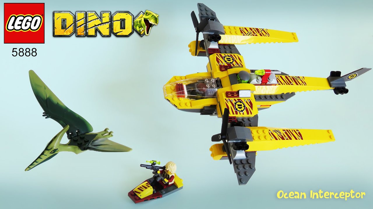 LEGO DINO - Ocean Interceptor (Set 5888 Speed Build Instructions Hydroplane)