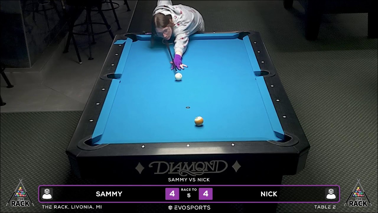 SAMMY vs NICK - THE RACK - TABLE 2 | EvoSports