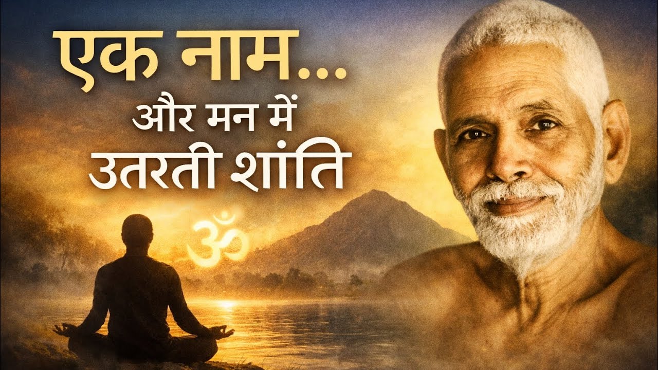 एक नाम… और मन में उतरती शांति | जप की महिमा | रमण महर्षि |