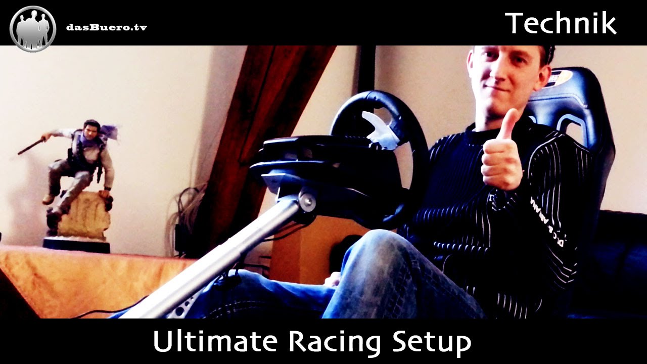 dasBuero.tv - Ultimate Racing Setup - Playseat / G27 / Oculus Rift / Bass-Shaker