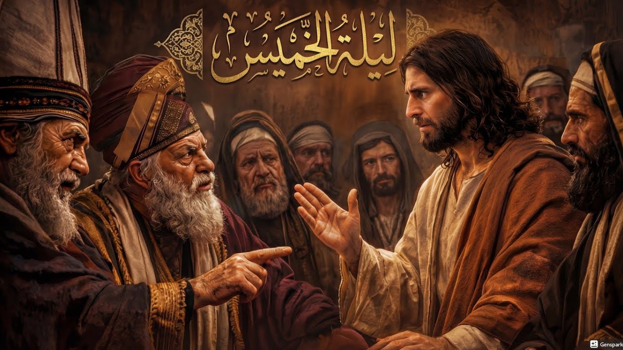 انجيل الساعه الثالثه من ليلة الخميس - من البصخه المقدسه 