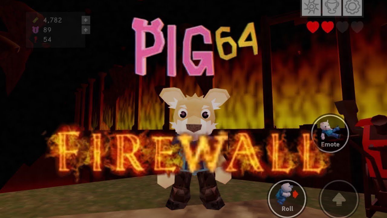 How to do the Firewall Obby on Mobile! [PIG 64]