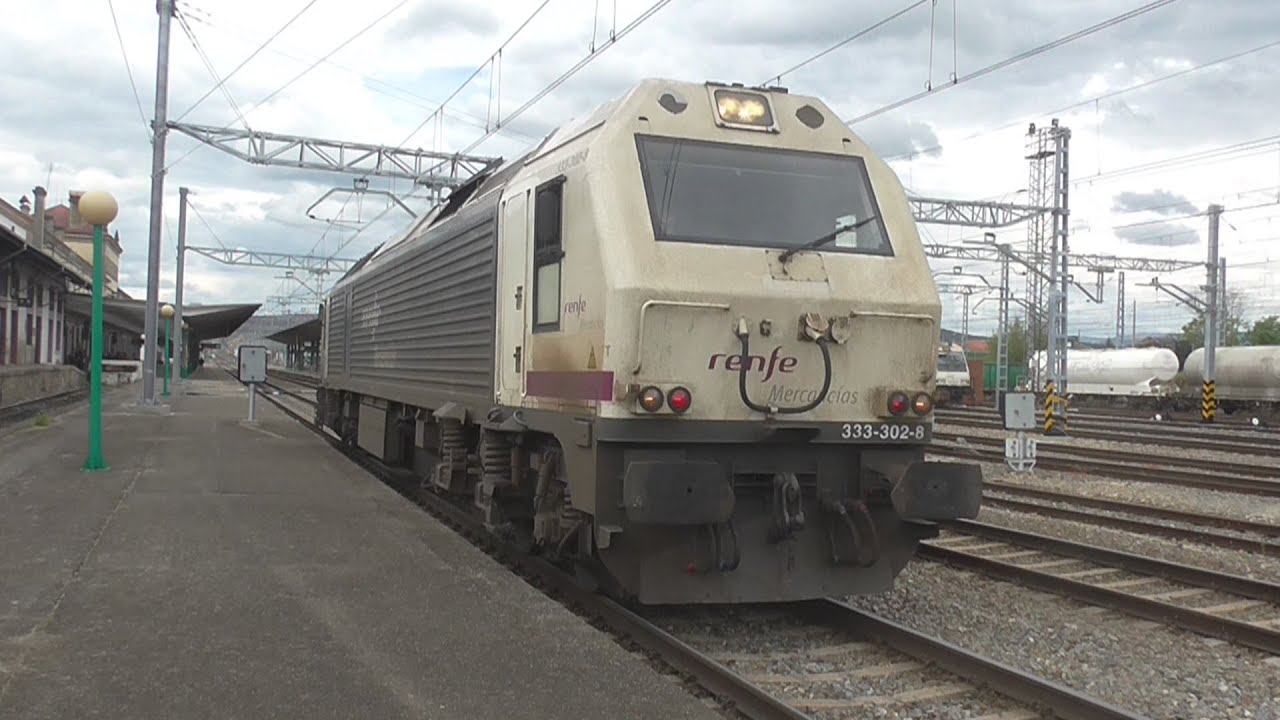 Trenes en Monforte de Lemos