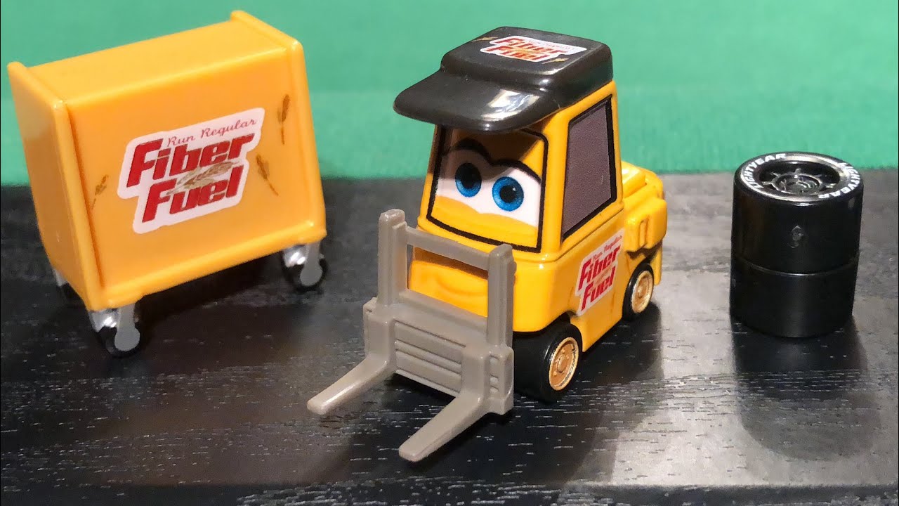 Mattel Disney Cars 2018 Megan Shifter Fiber Fuel #56 Pitty Die-cast Review