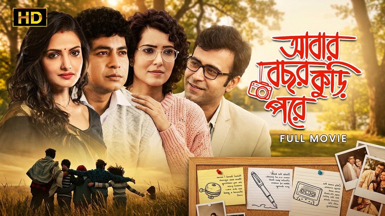 Abar Bochor Kuri Pore (আবার বছর কুড়ি পরে) | Official Movie | Abir, Arpita, Rudranil, Tanushree