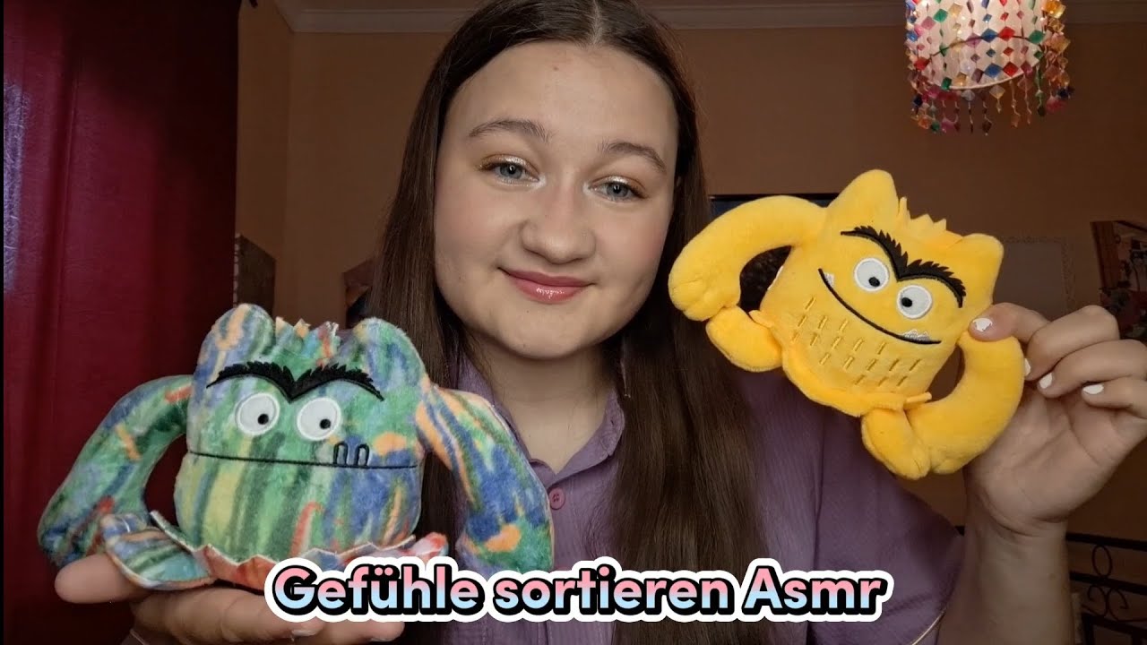 Du bist ganz durcheinander😵‍💫 (Gefühle sortieren | Farbenmonster ASMR)❤️