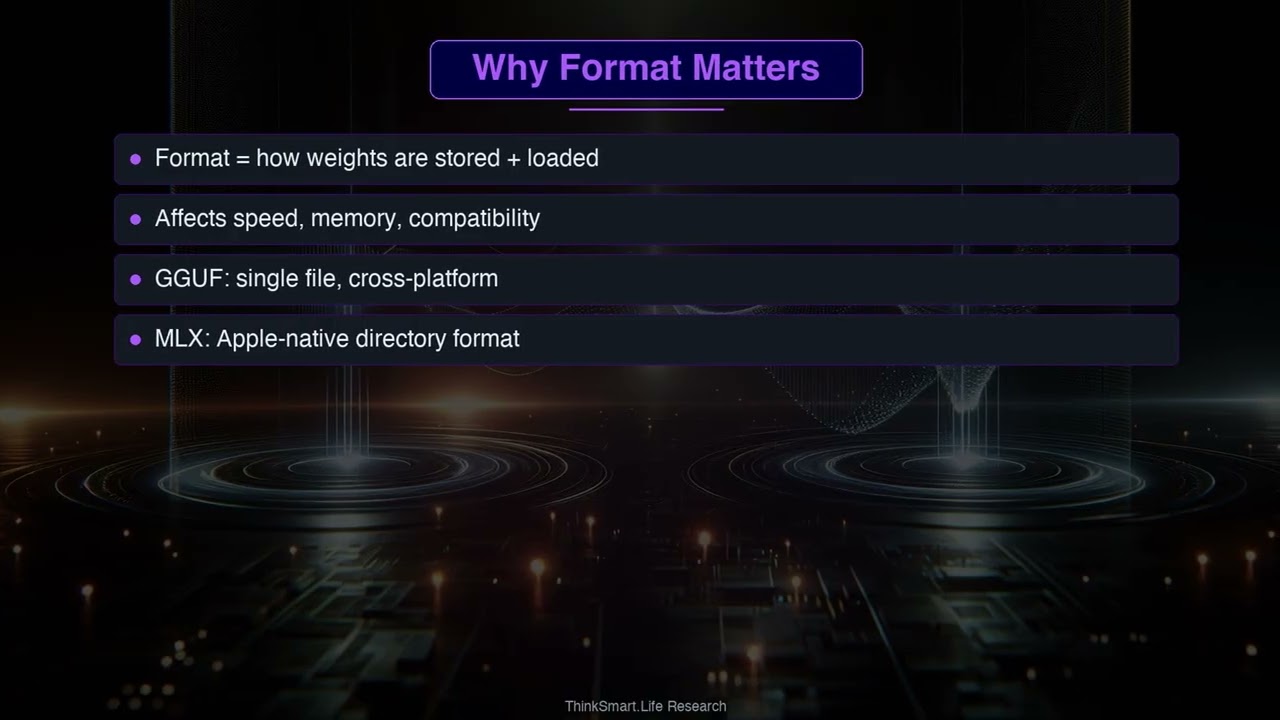 GGUF vs MLX: A Deep Dive Into LLM Model Formats