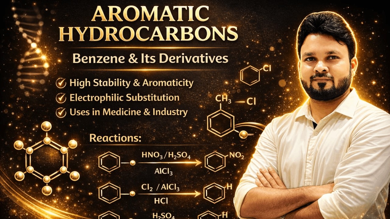 Aromatic Hydrocarbons | Benzene & Its Derivatives | Organic Chemistry for NEET 2026/27 & JEE