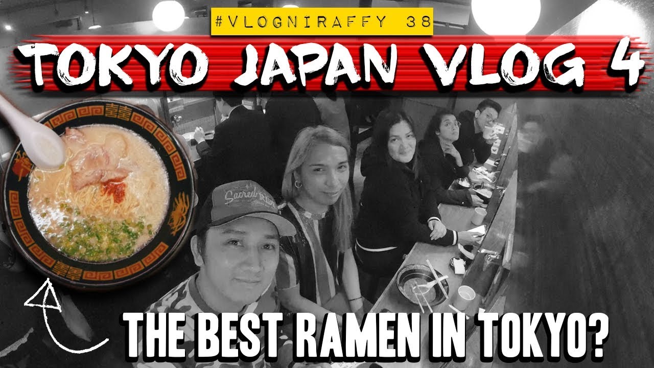 TOKYO JAPAN VLOG 4 feat. KZ TANDINGAN, TJ MONTERDE | BEST RAMEN IN TOKYO
