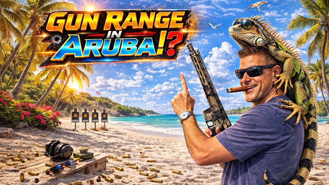 Aruba Has A Gun Range!? Let's Test It!
