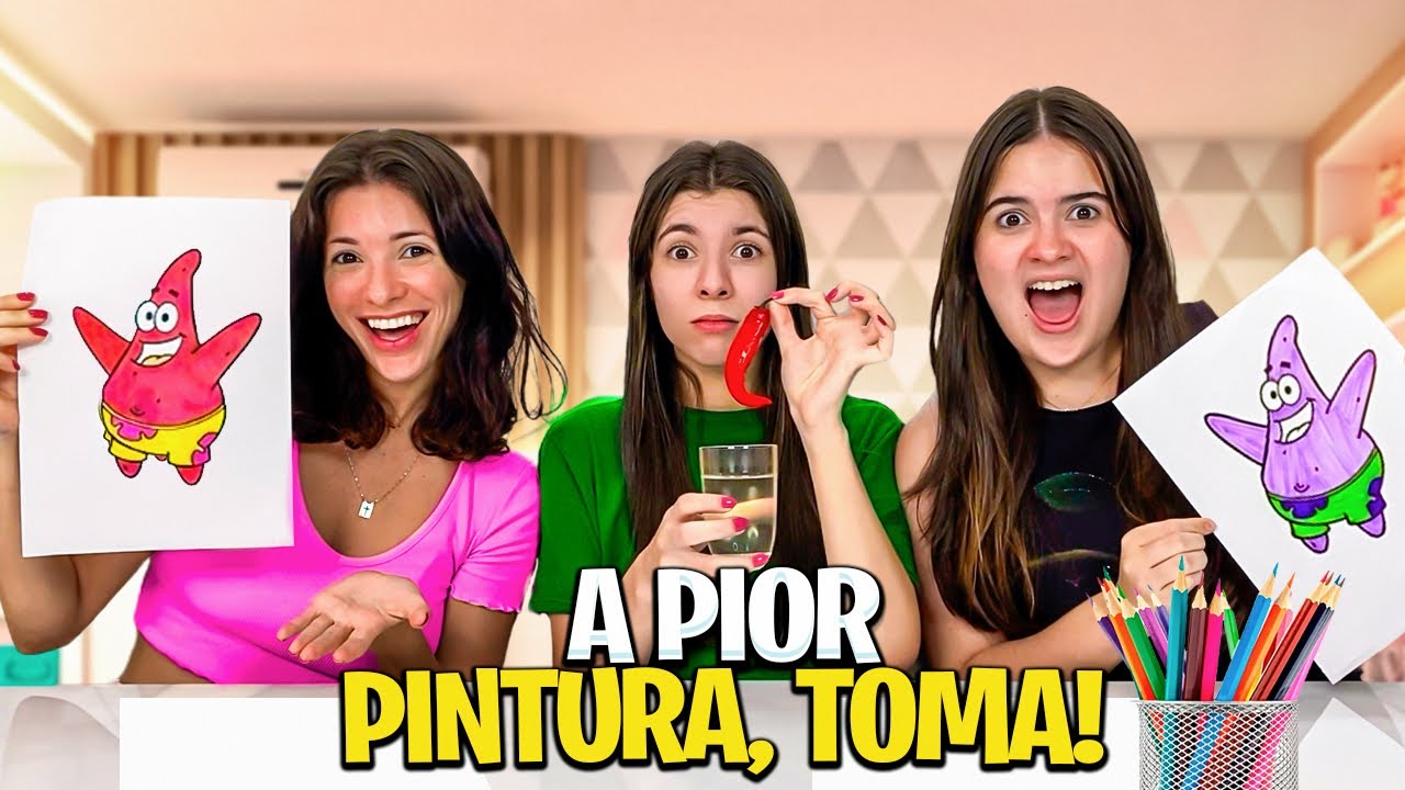 QUEM PINTAR O PIOR DESENHO, TOMA !!!