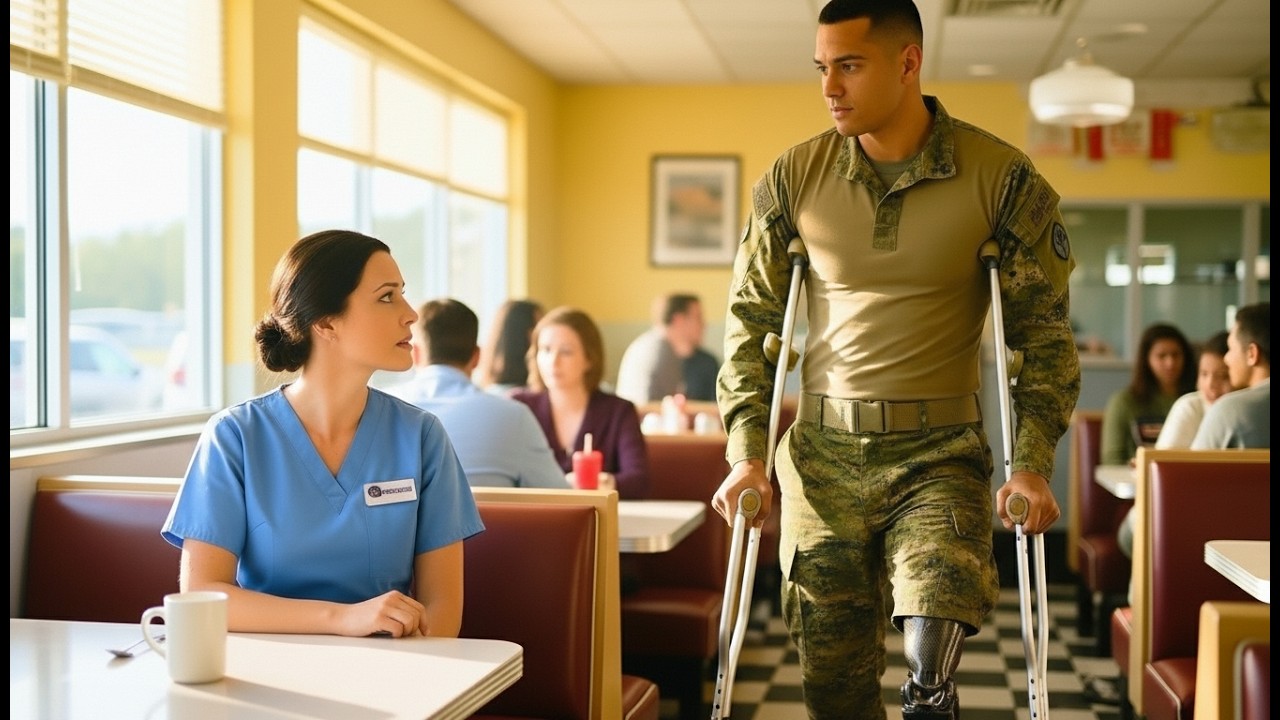 “Can I Share This Table” — What Happened After the Disabled Navy SEAL Asked Shocked Everyone