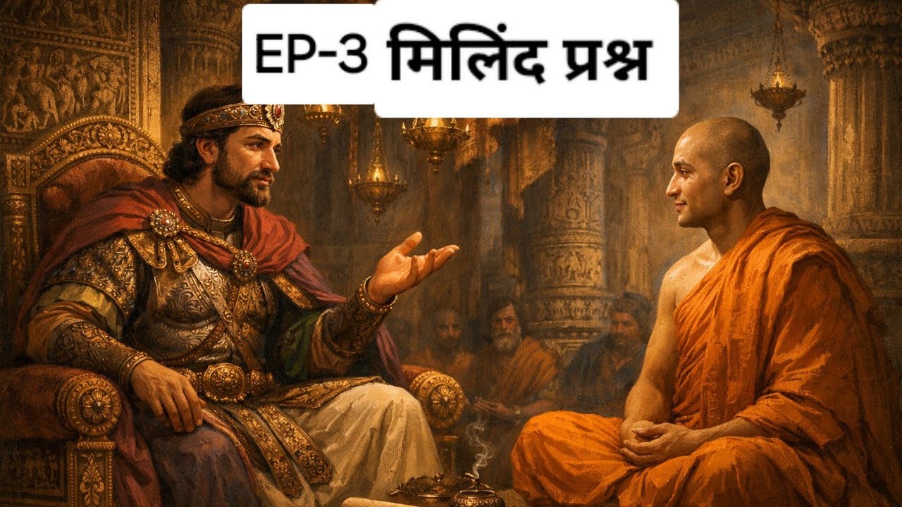 EP 3: Milinda Panho Audiobook | Questions of King Milinda | Buddhist Philosophy Explained