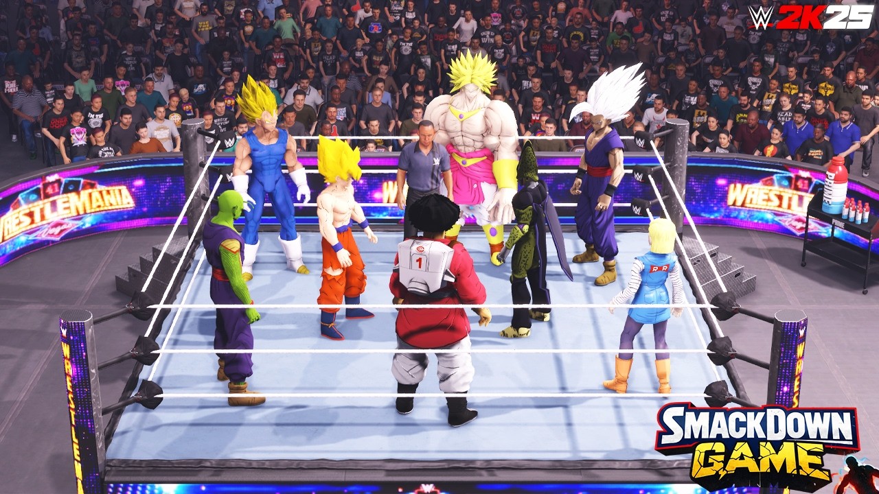 Dragon Ball Z CHAOS Battle Royale 🔥 Goku, Vegeta, Broly & Cell Collide | WWE 2K26