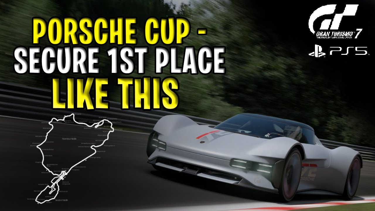 How to Win Nurburgring Track - Porsche Cup - Secure 1st Place #GT7 #PS5Gameplay #porschecupgt7