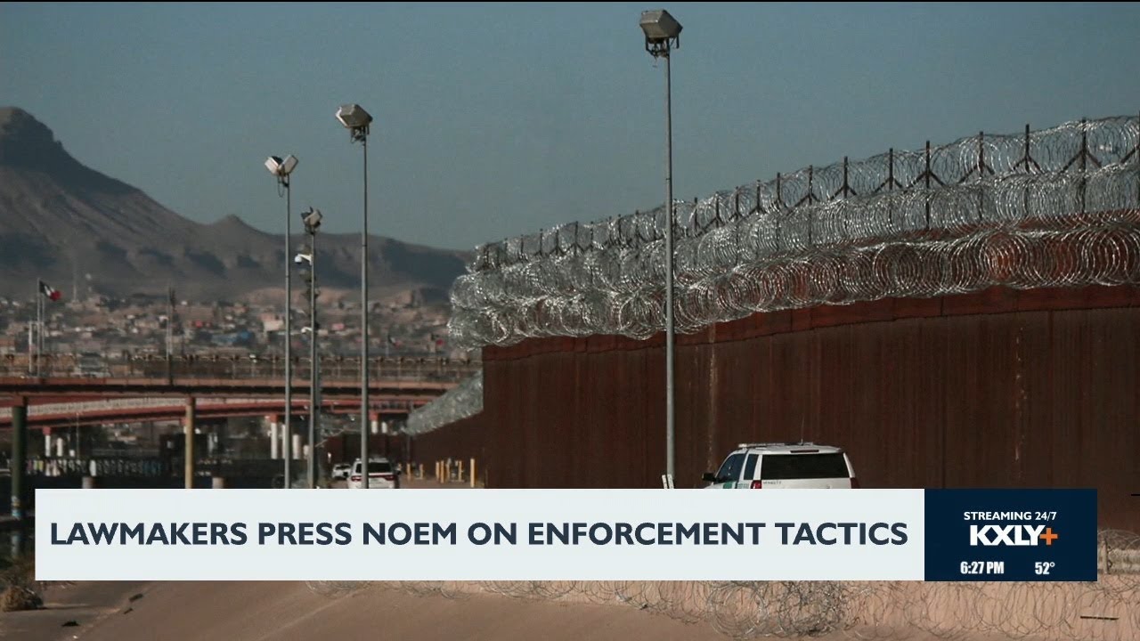 Lawmakers press Noem on enforcement tactics