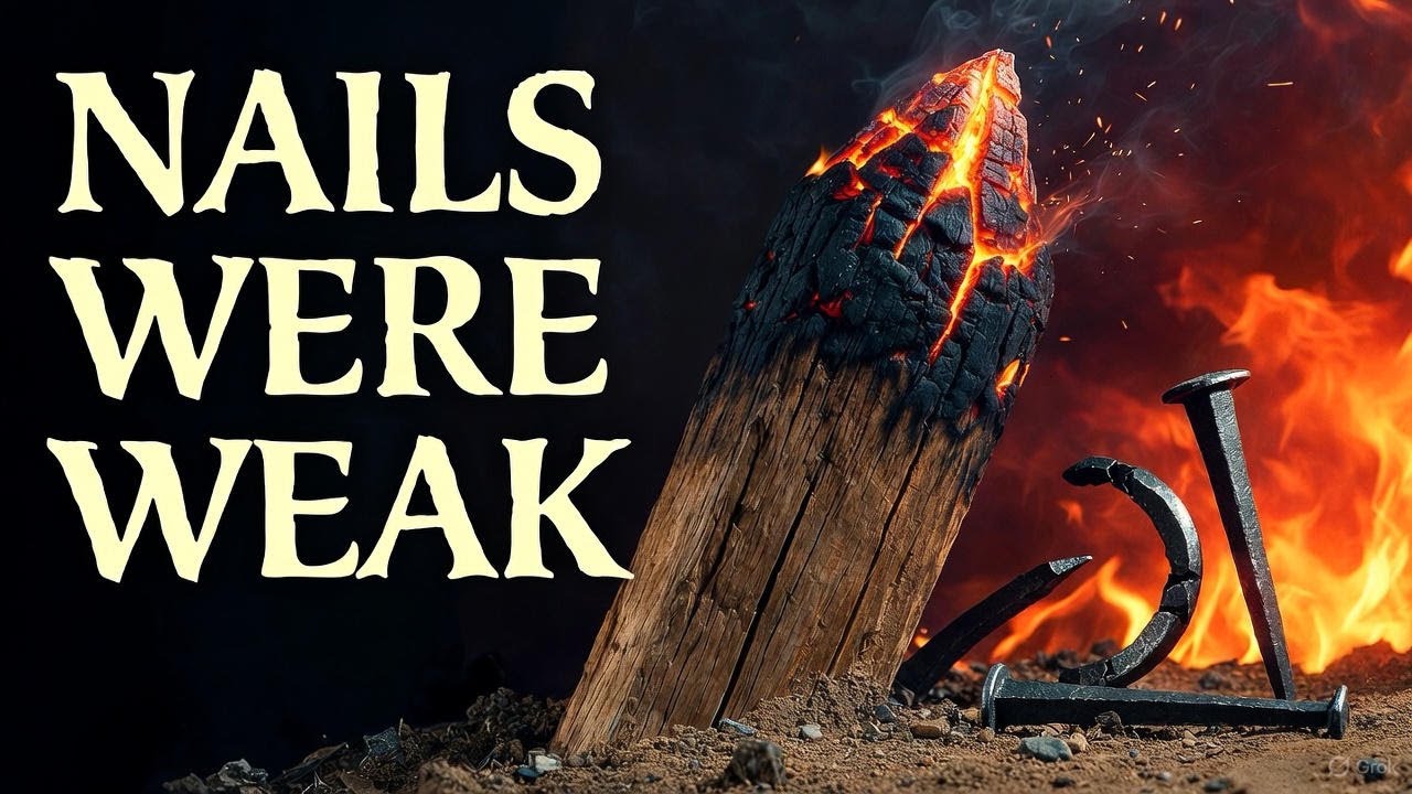The Medieval Fire Trick That Made Wood Hold Where Steel Nails Failed