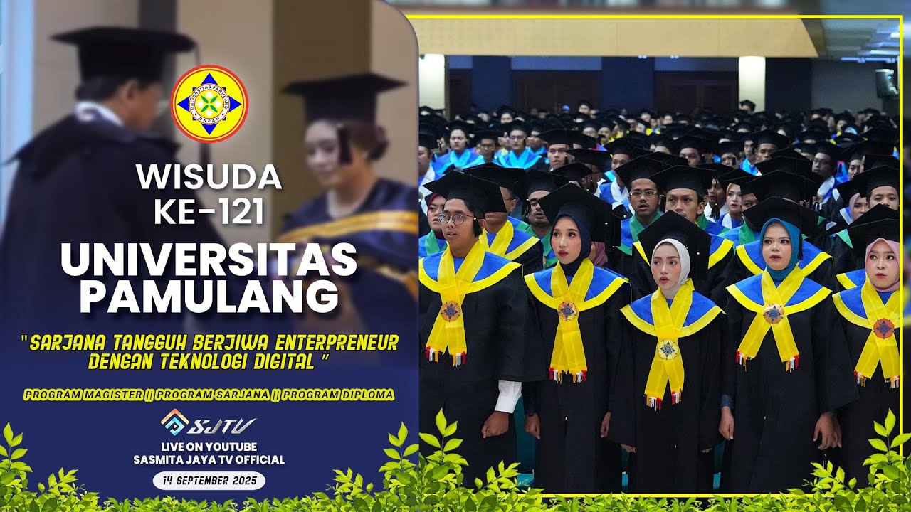 Wisuda Ke-121 Universitas Pamulang