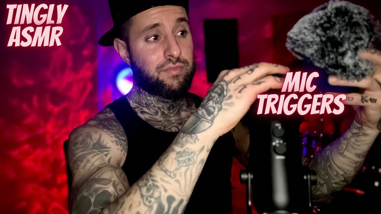ASMR | Fast & Aggressive Mic Triggers With Hand Sounds & Whispering/Soft Speaking