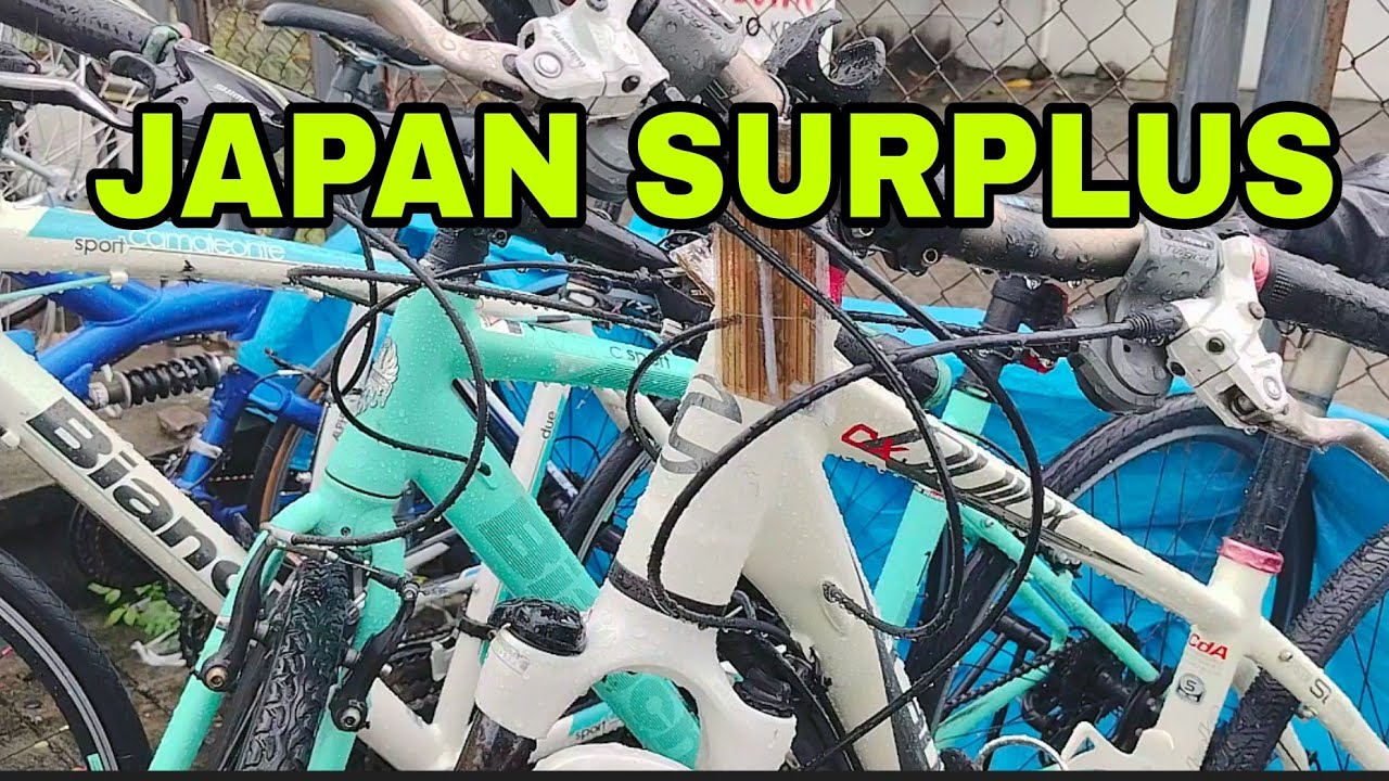 JAPAN SURPLUS | SAKTO  BINABA NILA ANG PRESYO NG MGA BIKE  | ROADBIKE | MOUNTAIN BIKE