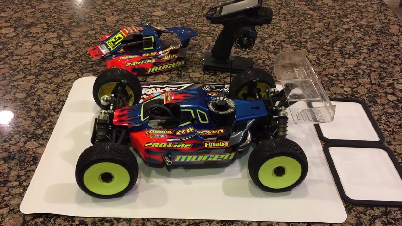 Adam Drake from Mugen Seiki Racing takes you under the hood of his MBX8 nitro buggy.