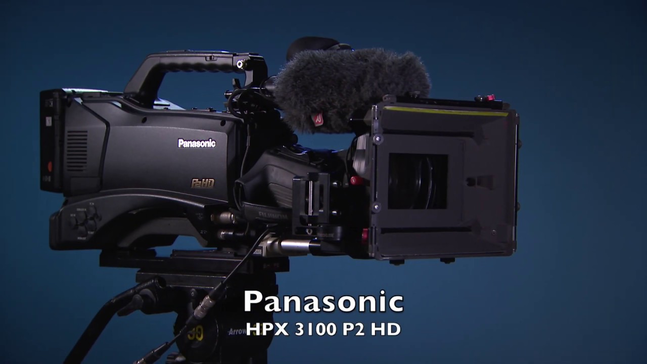 Panasonic HPX3100 P2 HD camera.