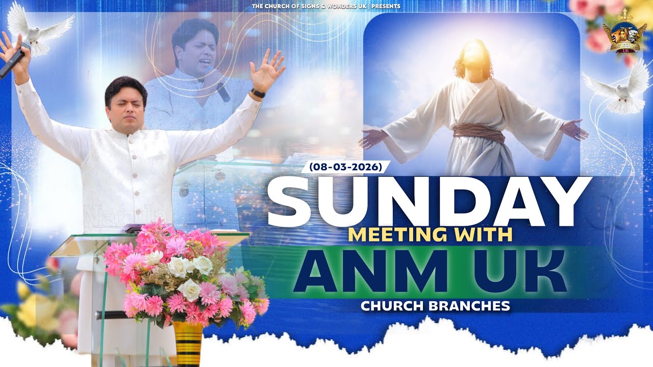 Praise and worship with ANM Uk Church Branches || 08-03-2026 || Ankur Narula Ministries Uk