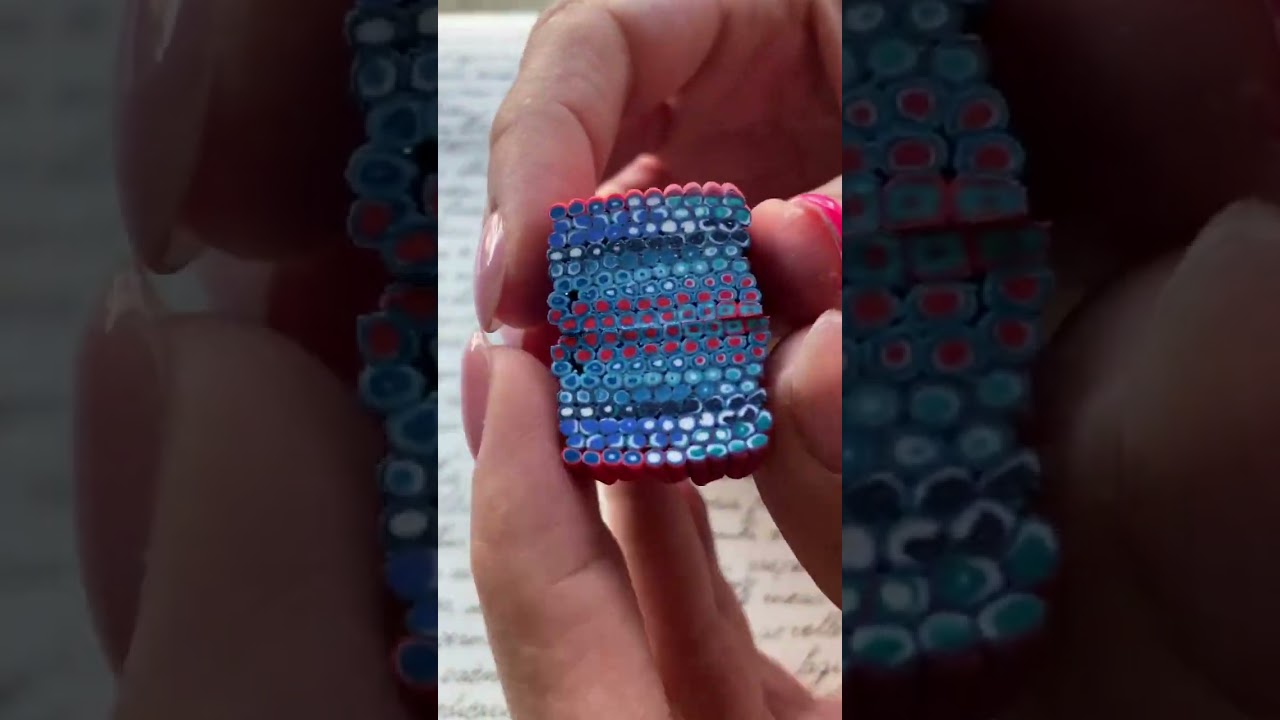 Earring tutorial made with #polymerclay #handmade #art #jewelery #gioielli #bigiotteria #ring