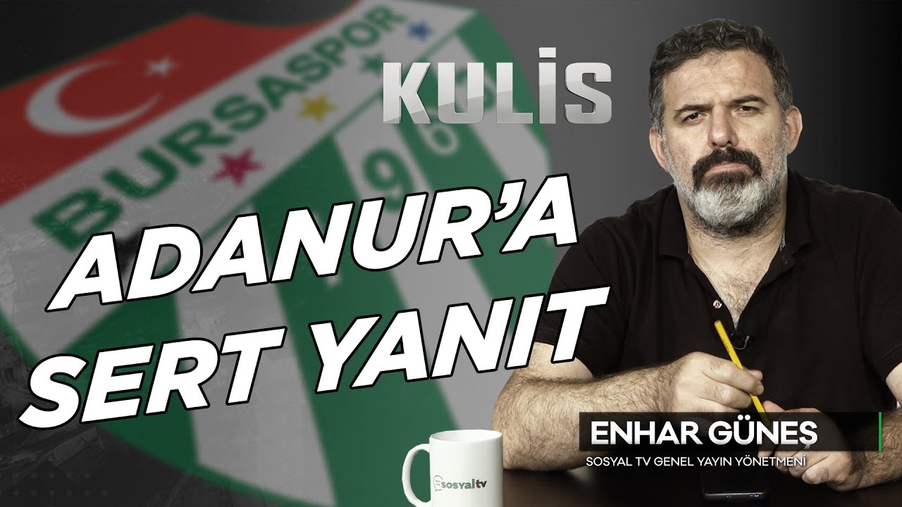 Emin Adanur'a sert yanıt | KULİS | BURSASPOR