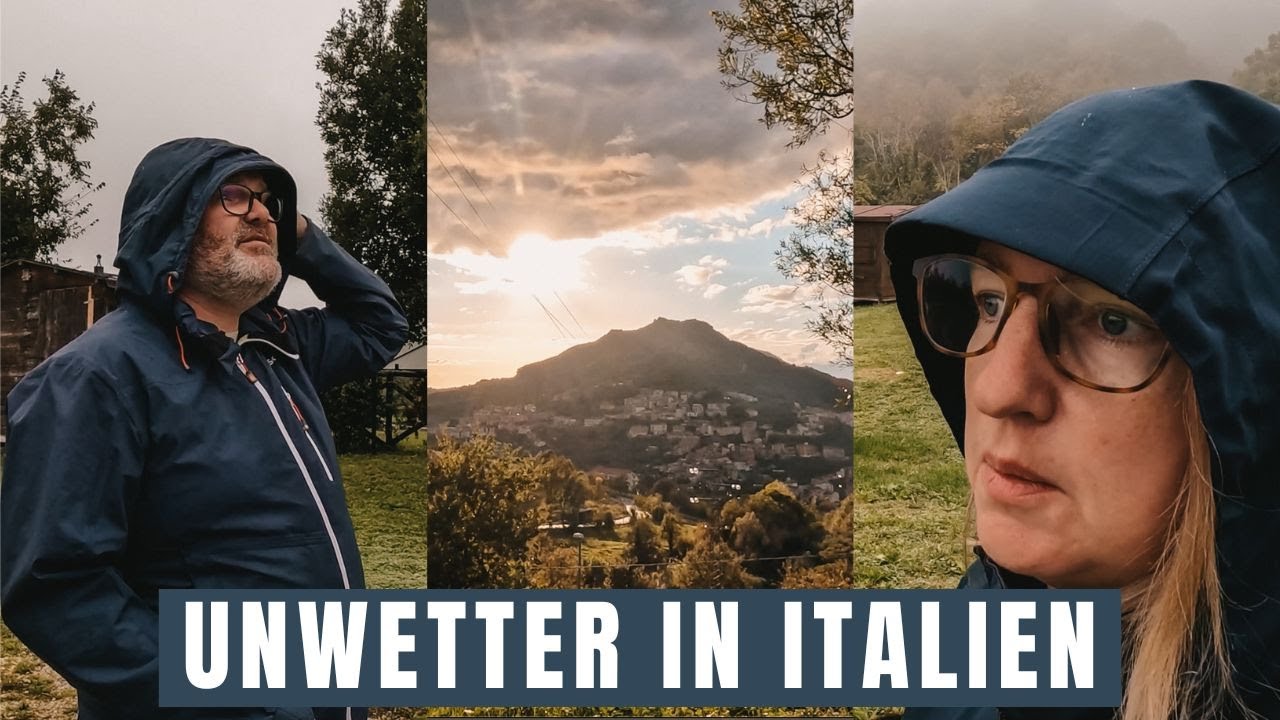 Polar-Zyklon, Pasta und das Prinzip Büffelherde! ⛈️ I Unwetter in Italien I Vanlife Italien 🇮🇹