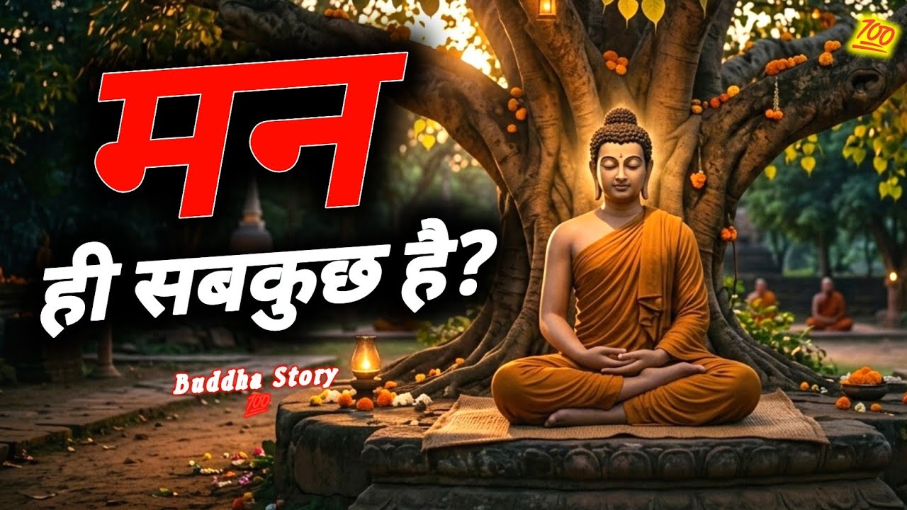 मन ही सब कुछ है - महात्मा बुद्ध की प्रेरक कहानी | Power of Mind - Gautam Buddha Story