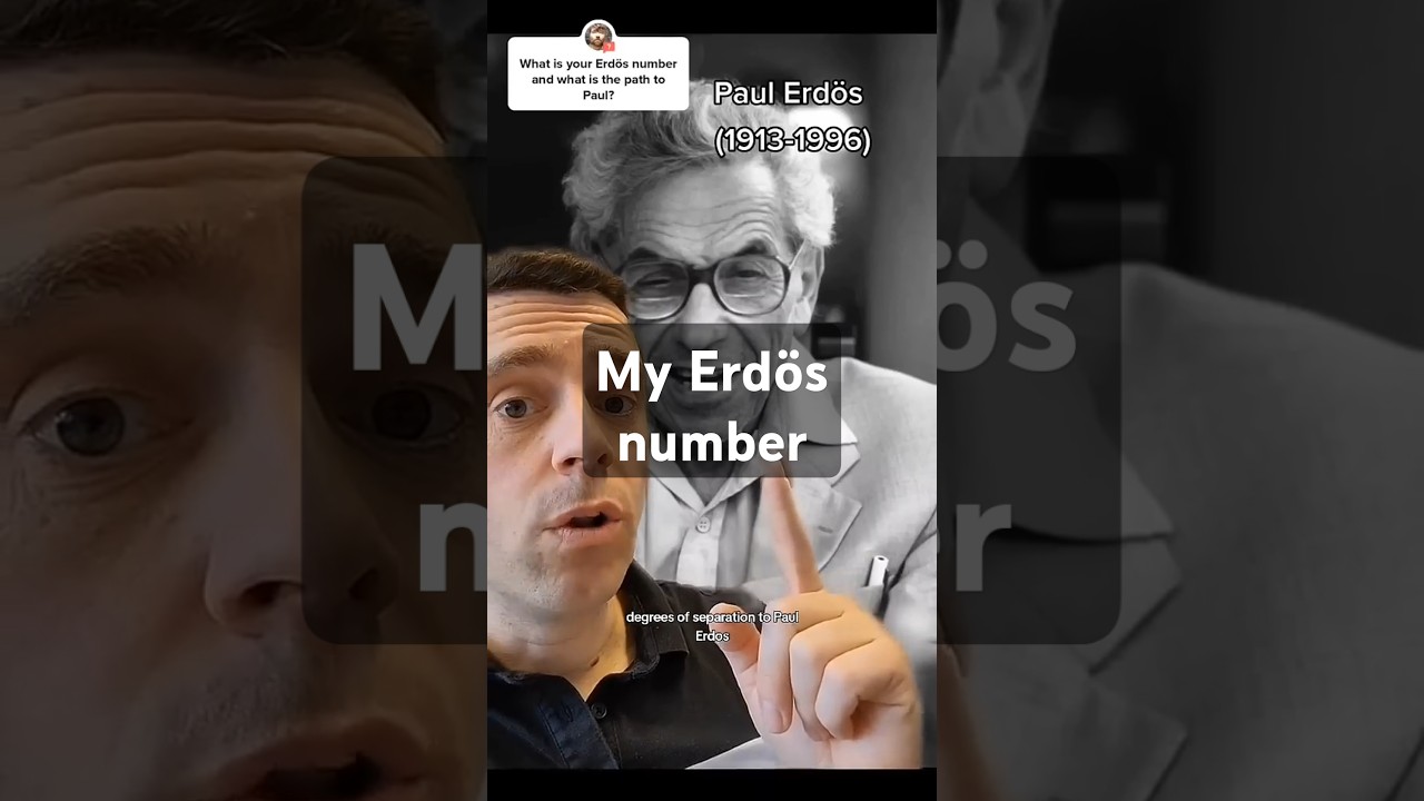 Bacon numbers, Erdös numbers, and my number 