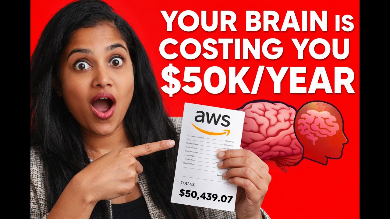 Why Your Brain Is the Most Expensive Thing Running on AWS?