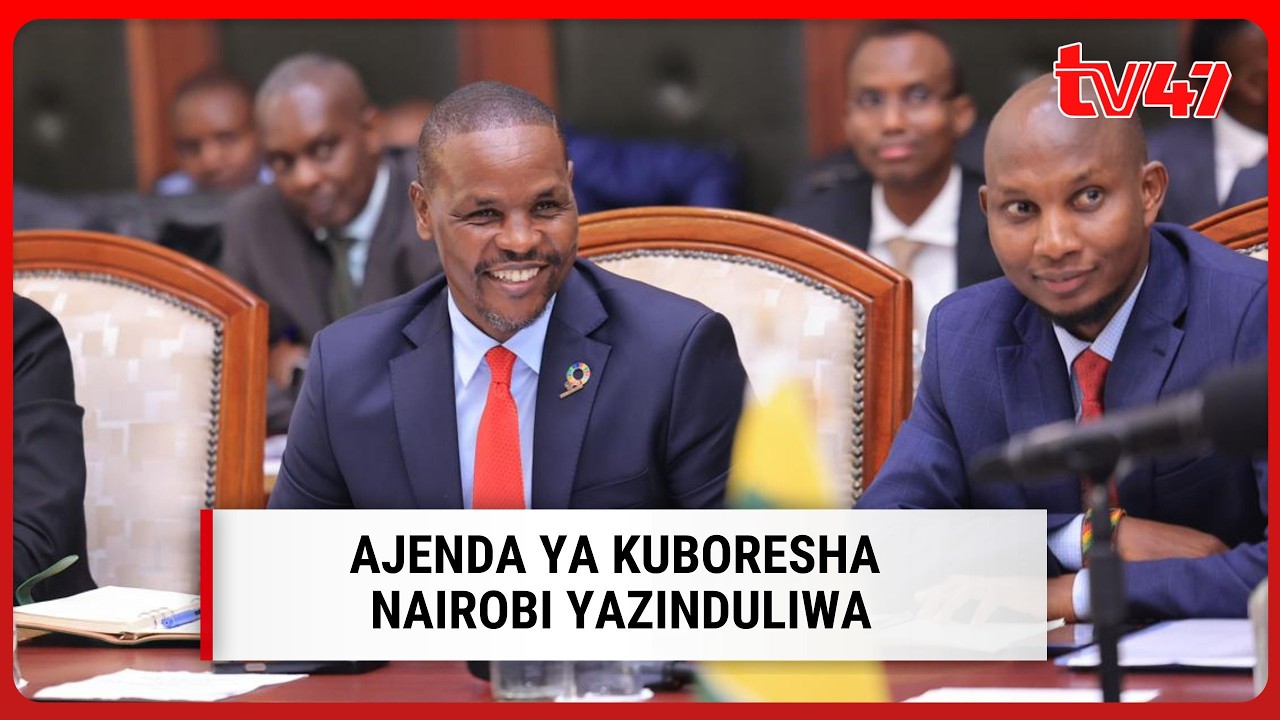Gavana Sakaja aongoza kikao cha kwanza cha mpango wa kuboresha Nairobi