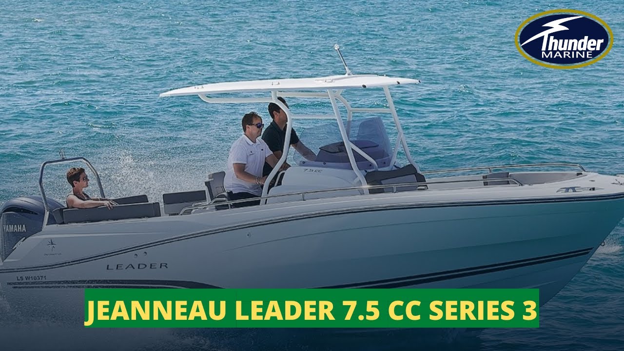 JEANNEAU LEADER 7.5 CC SERIES 3 Walkthrough