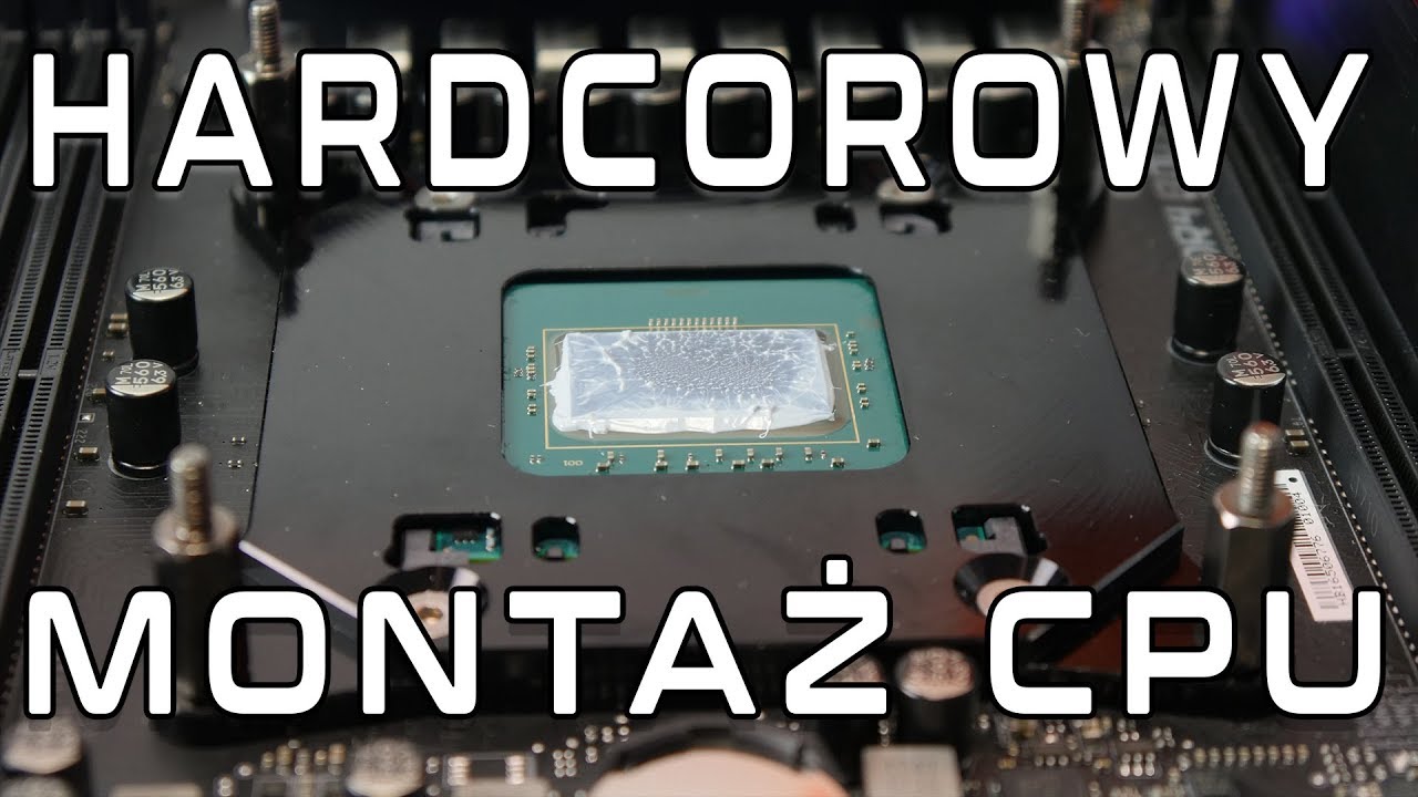 Ekstremalne mocowanie cpu bez czapki czyli Direct Die Frame w praktyce - VBT