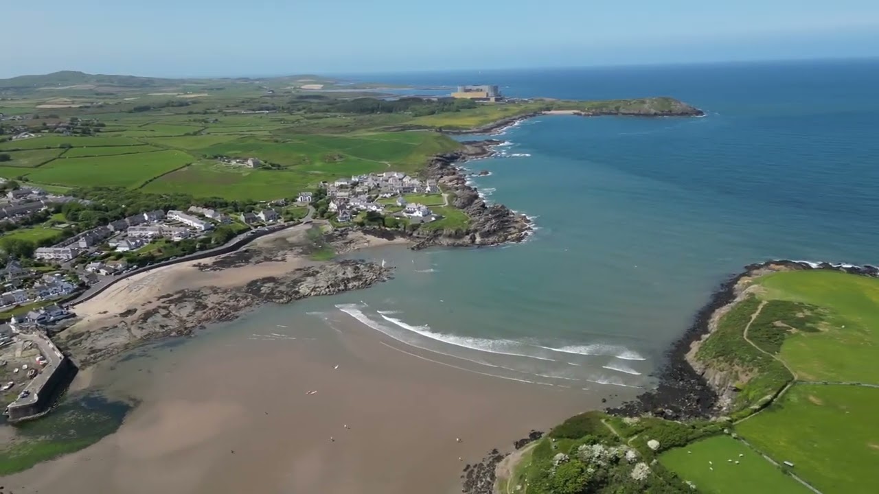 Cemaes Bay Fly Over