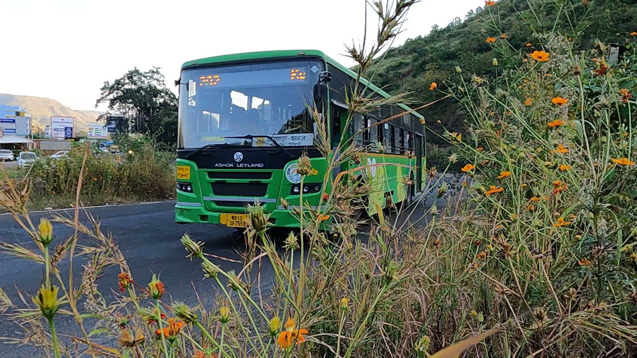 #pmpml vs #msrtc|Taking Dangerous turn