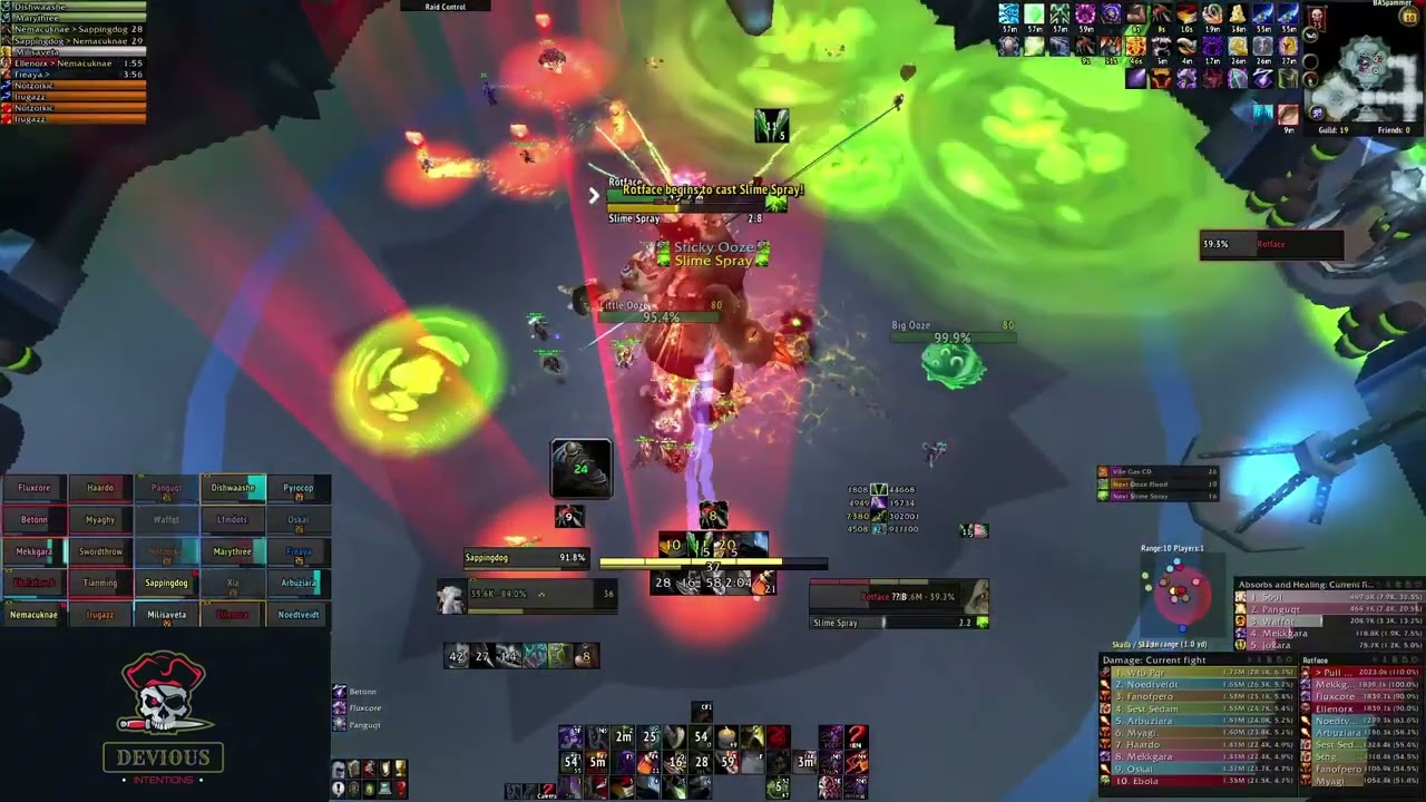 Rotface 25HC R1 Rogue 24.2k Warmane (Devious Intentions)