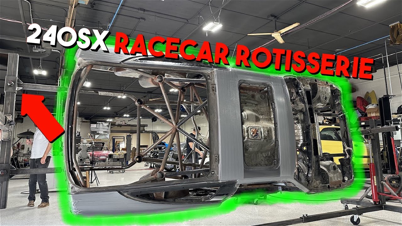 Chromoly-Framed 240sx Rotisserie EP.4