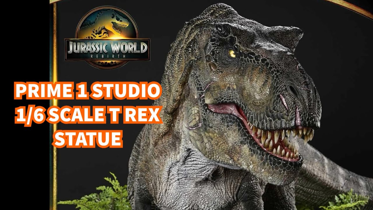 Prime 1 Studio Presents Their First 1/6 T-Rex Statue From Jurassic World Rebirth!  