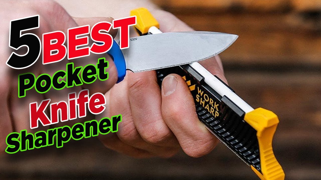 Pocket Knife Sharpener 2024🏆 Top 5 Best Pocket Knife Sharpener Review