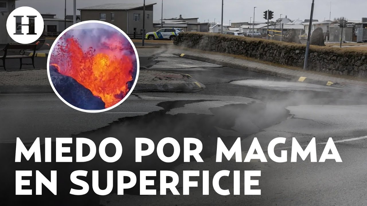 ¡Magma se acerca a la superficie! Bomba de tiempo en Islandia para una peligrosa erupción volcánica